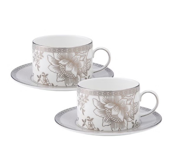 シルバートンキン ティーカップ＆ ソーサー 250ml ペア